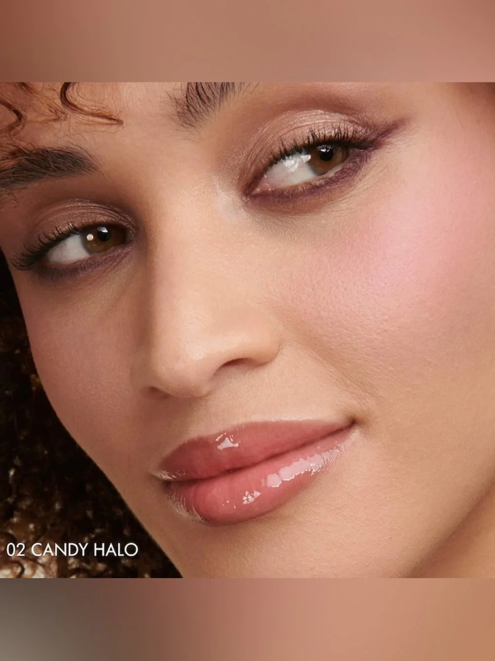 Armani Beauty Prisma Glass Hydrating Lip Gloss with Squalane-02 Candy Halo